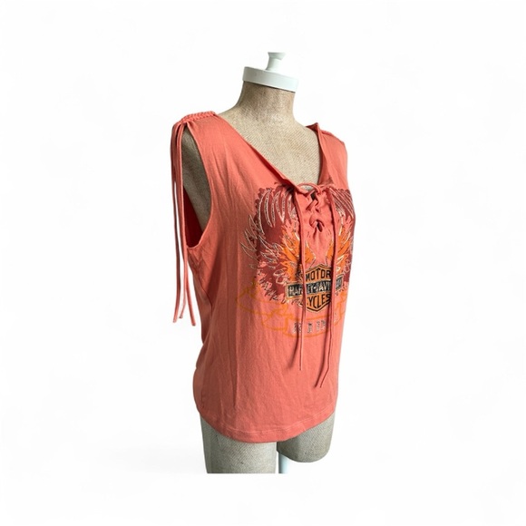 Harley Davidson Tank Top Woman's Medium - Picture 8 of 10